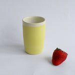 Yellow Porcelain Cup